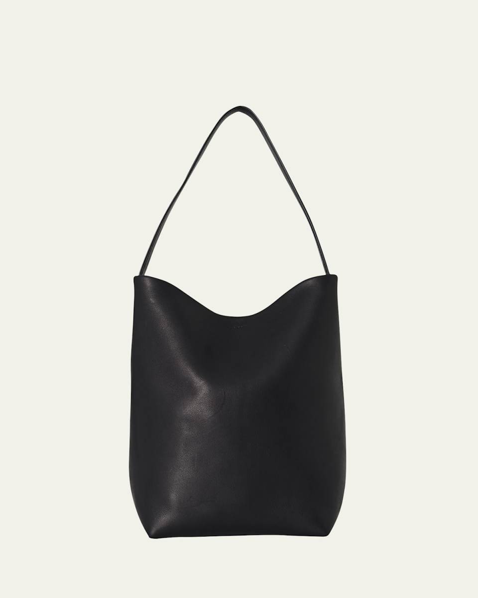 Park Medium North-South Tote Bag in Saddle Leather